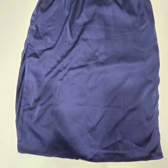 Superdown Frida Side Slit Dress in Navy - Picture 3 of 12